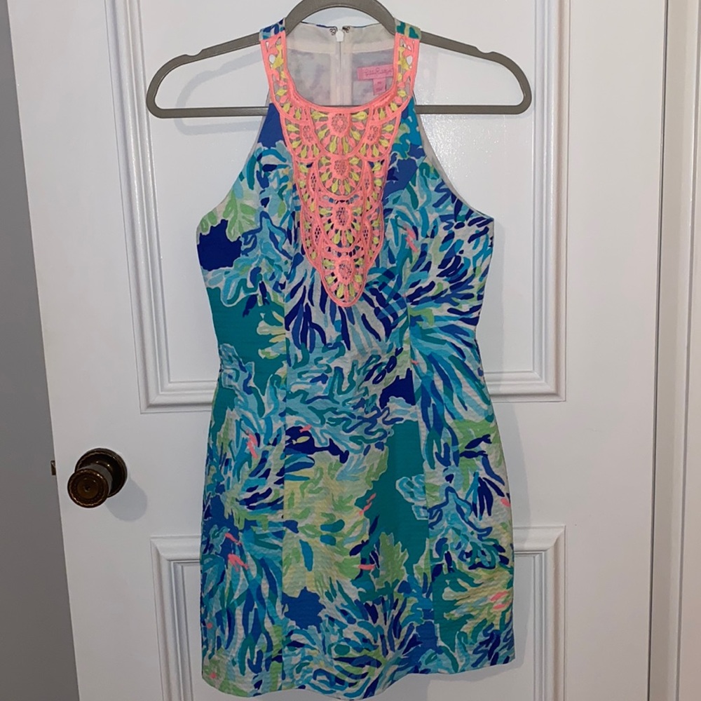 Lilly Pulitzer 00 Blue Dress